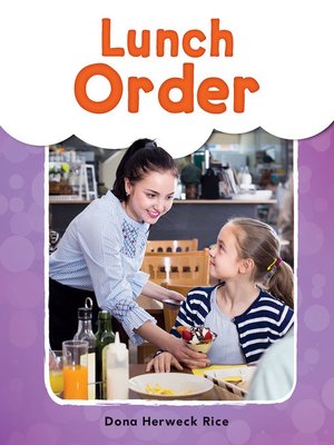 cover image of Lunch Order Read-Along eBook